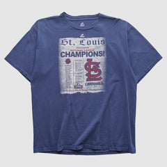 St. Louis Cardinals Majestic 2011 T-shirt Navy Vintage