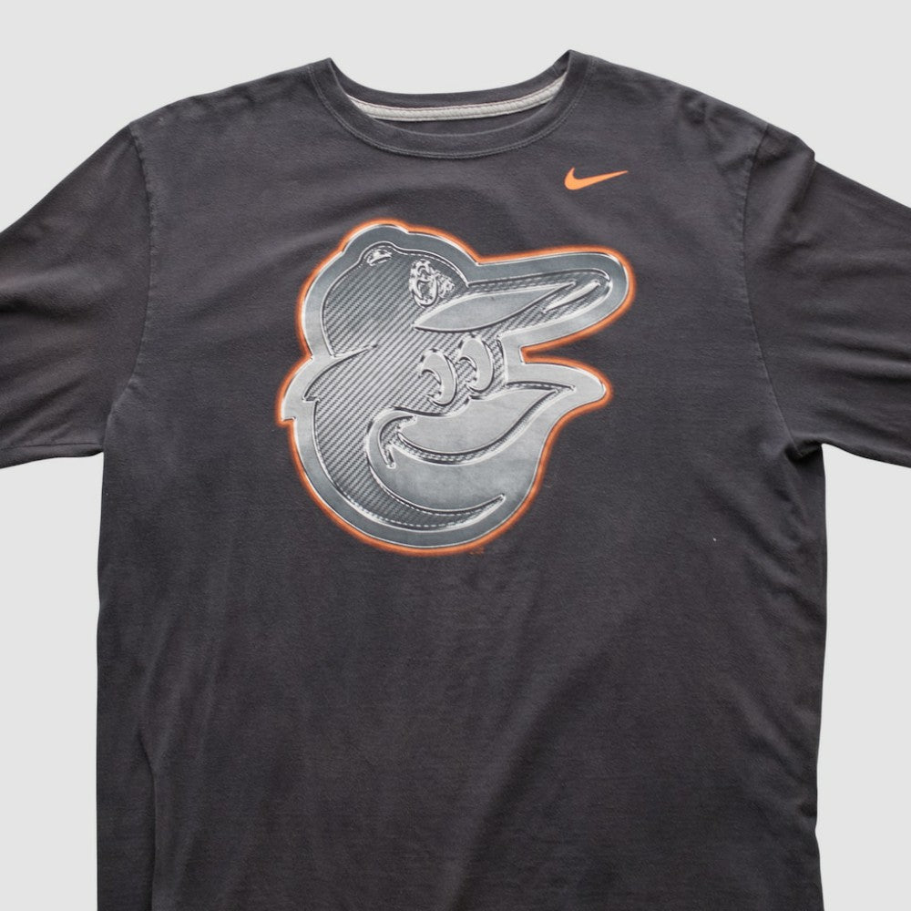 Baltimore Orioles 2010s Long Sleeve T-shirt Black Vintage | Nike