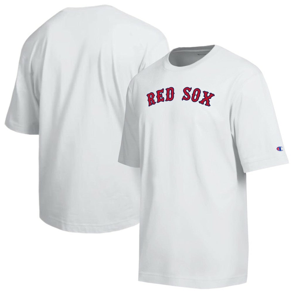 Boston Red Sox Champion All Star Arched Chenille Wordmark T-Shirt White
