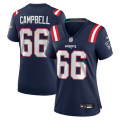 Will Campbell New England Patriots Women's Team Game Jersey - Navy