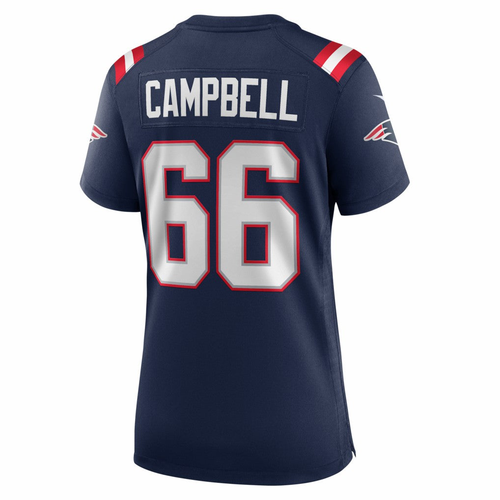 Will Campbell New England Patriots Women's Team Game Jersey - Navy