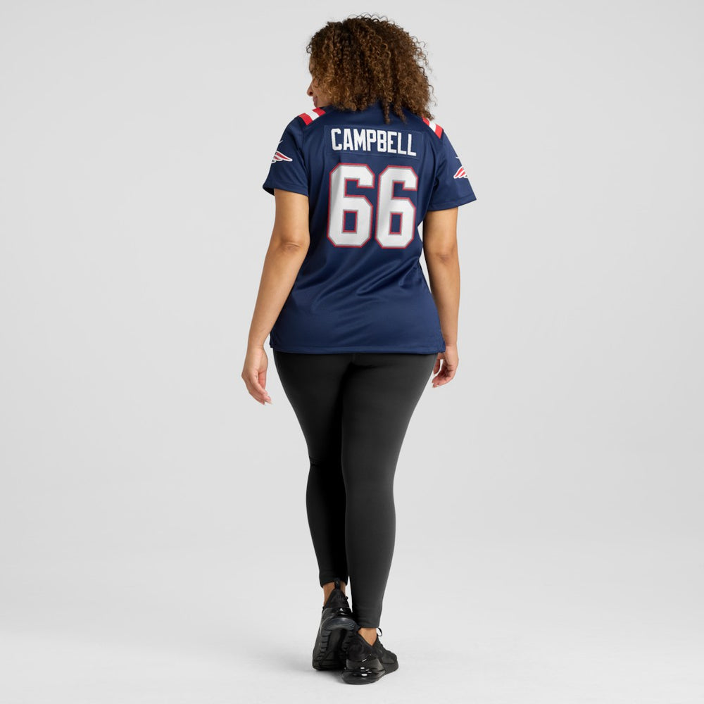 Will Campbell New England Patriots Women's Team Game Jersey - Navy