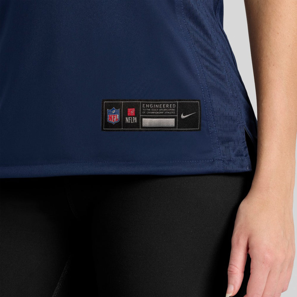 Will Campbell New England Patriots Women's Team Game Jersey - Navy