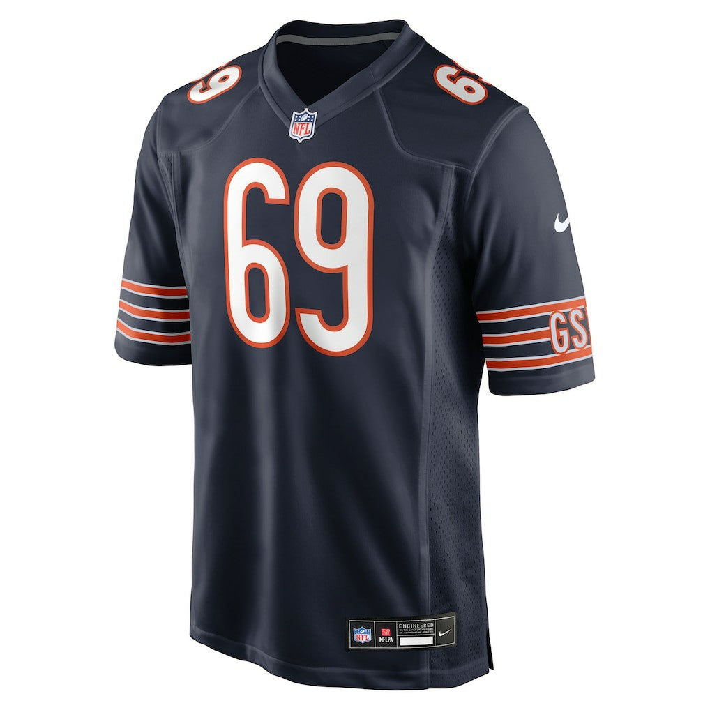 Jeremiah Martin Chicago Bears Team Game Jersey - Navy