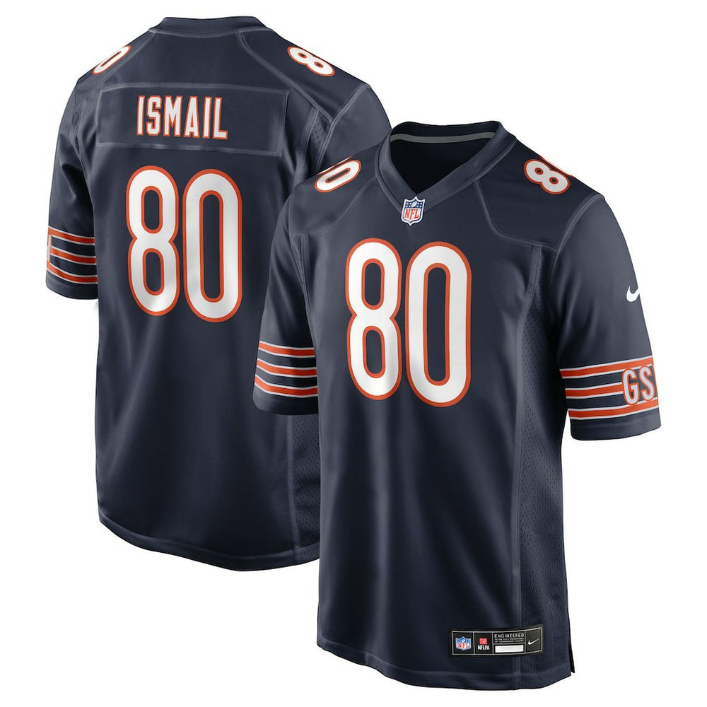 Qadir Ismail Chicago Bears Team Game Jersey - Navy