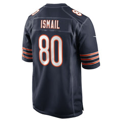Qadir Ismail Chicago Bears Team Game Jersey - Navy