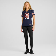 Qadir Ismail Chicago Bears Women's Team Game Jersey - Navy