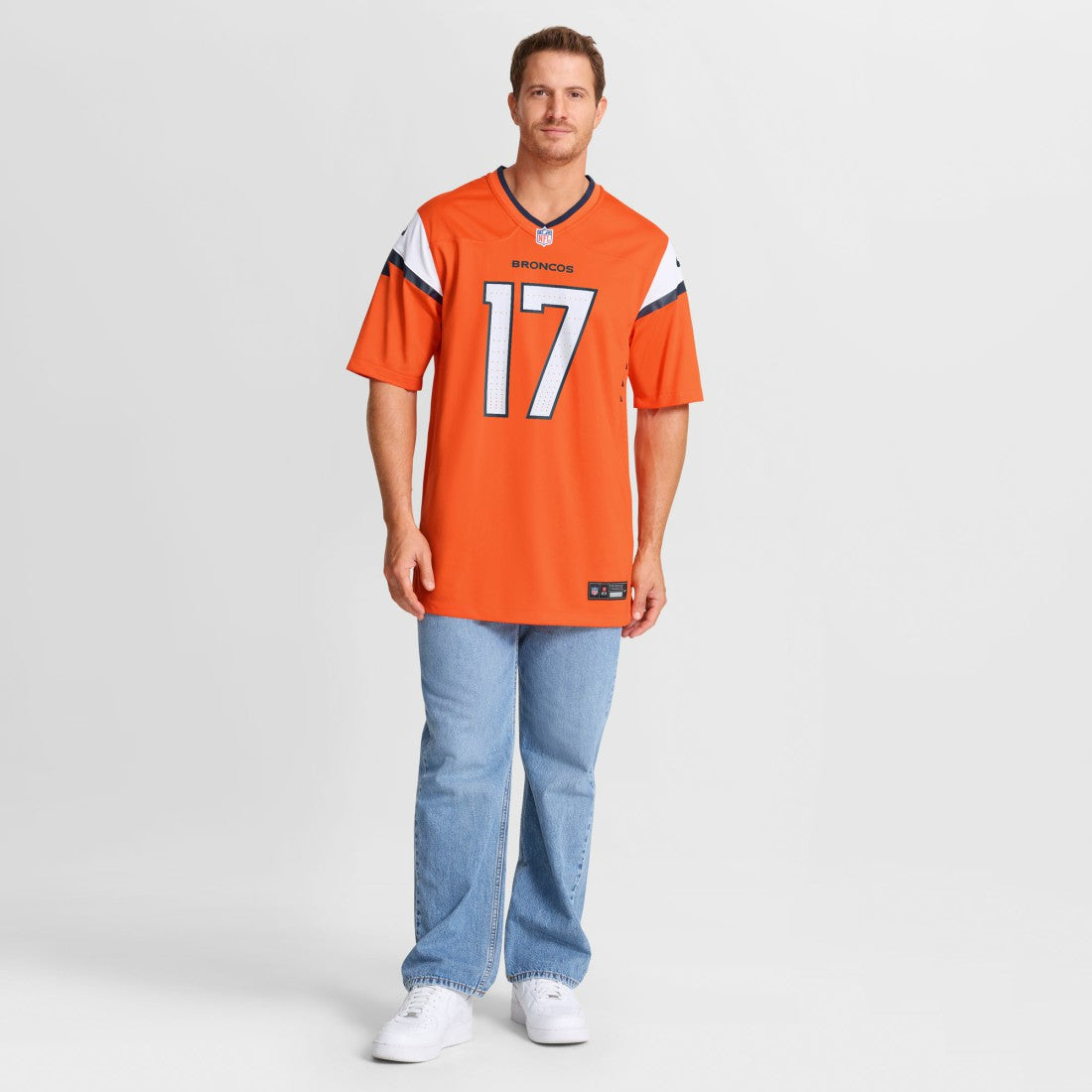 Lil'Jordan Humphrey Denver Broncos Team Game Jersey - Orange