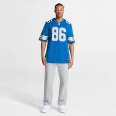 Anthony Firkser Detroit Lions Team Game Jersey - Blue