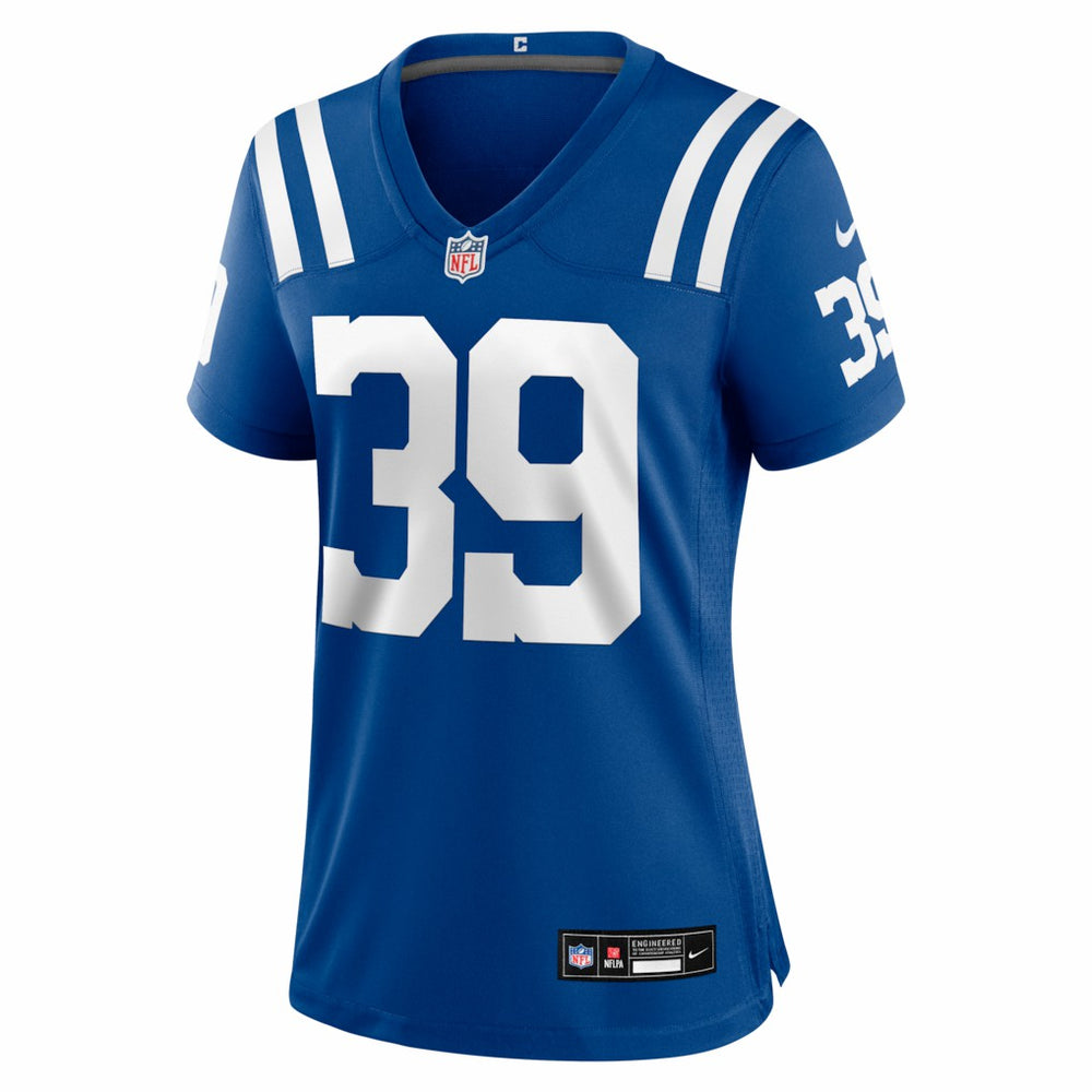George Odum Indianapolis Colts Women's Team Game Jersey - Royal