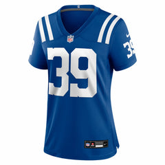George Odum Indianapolis Colts Women's Team Game Jersey - Royal