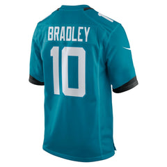 Carter Bradley Jacksonville Jaguars Team Game Jersey - Teal