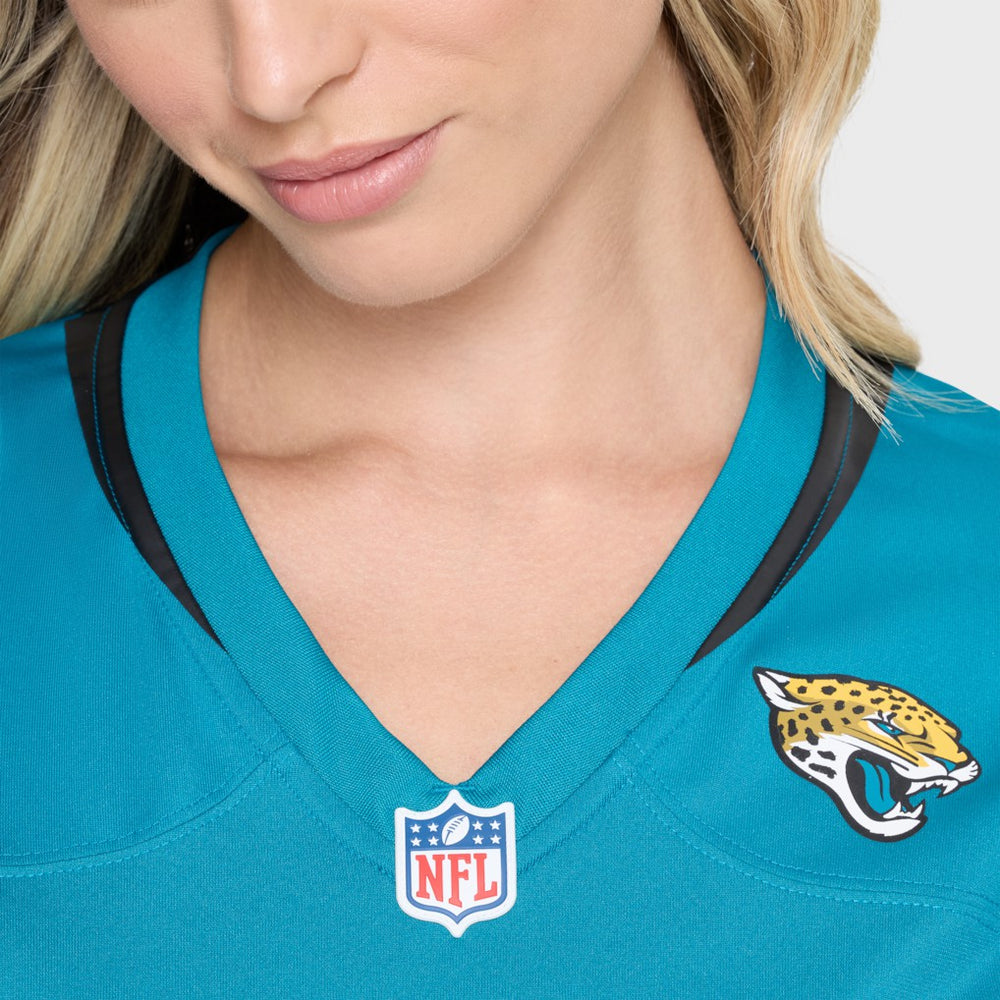Tim Jones Jacksonville Jaguars Women's Team Game Jersey - Teal