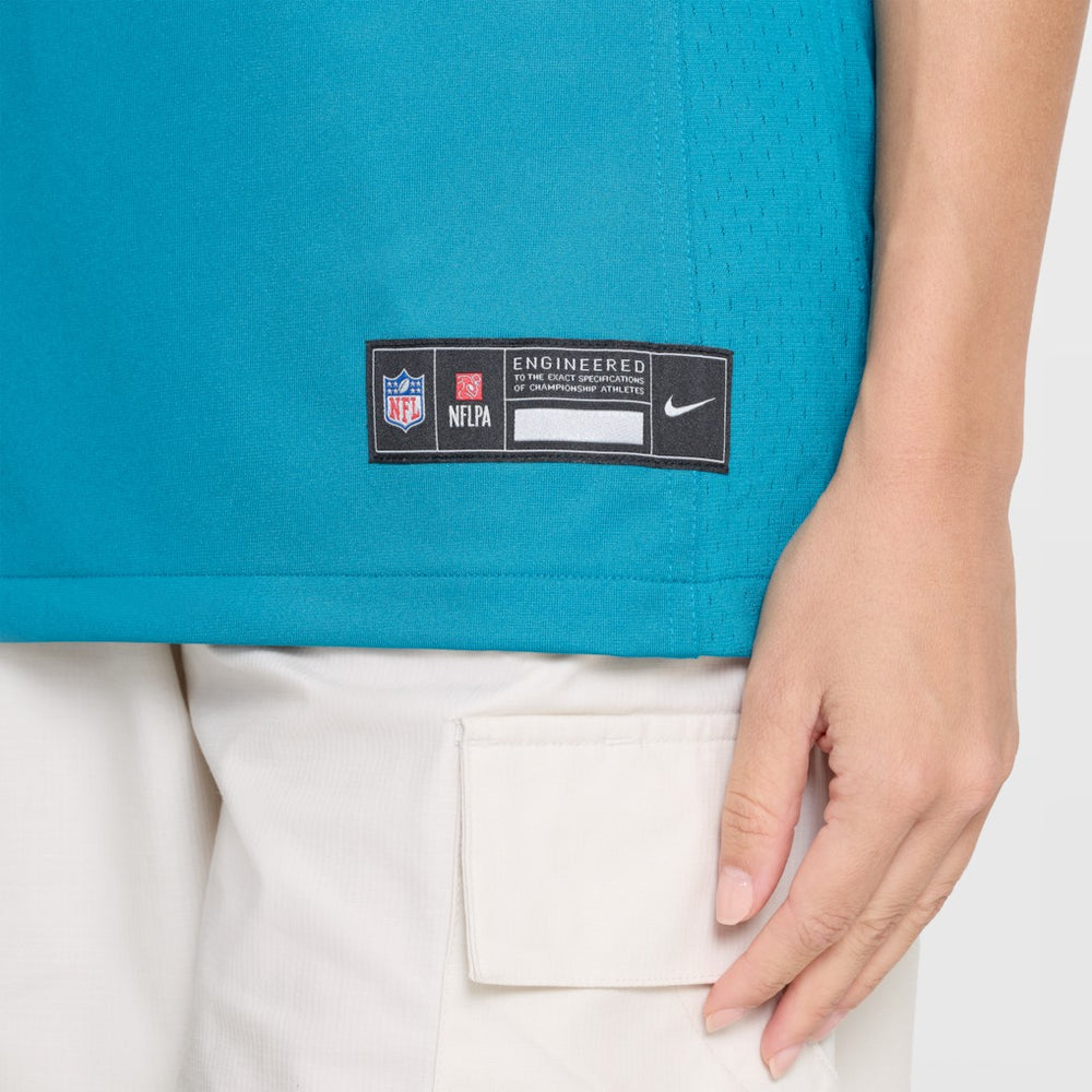 Tim Jones Jacksonville Jaguars Women's Team Game Jersey - Teal
