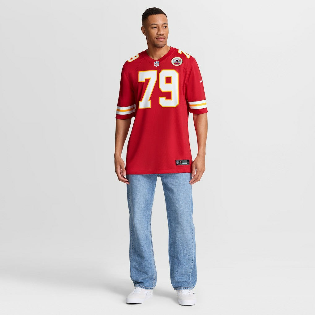 Esa Pole Kansas City Chiefs Team Game Jersey - Red