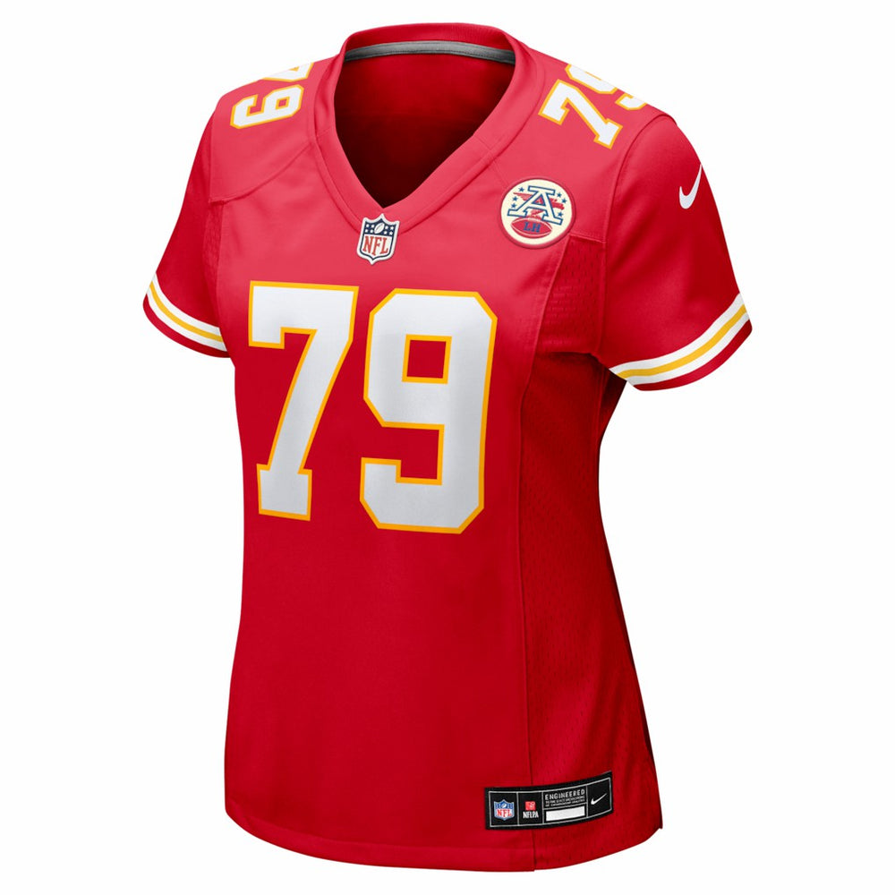 Esa Pole Kansas City Chiefs Women's Team Game Jersey - Red