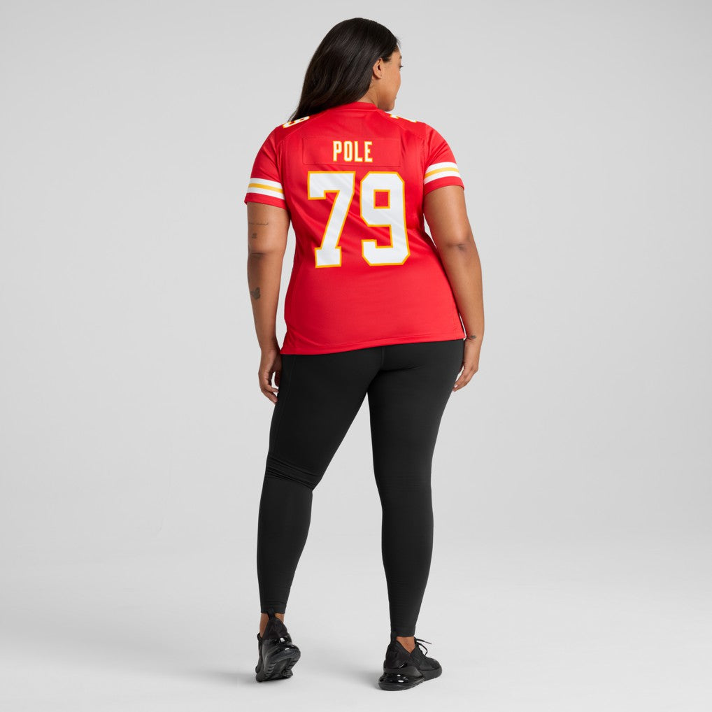 Esa Pole Kansas City Chiefs Women's Team Game Jersey - Red