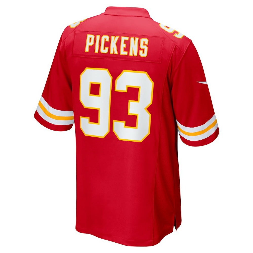 Zacch Pickens Kansas City Chiefs Team Game Jersey - Red
