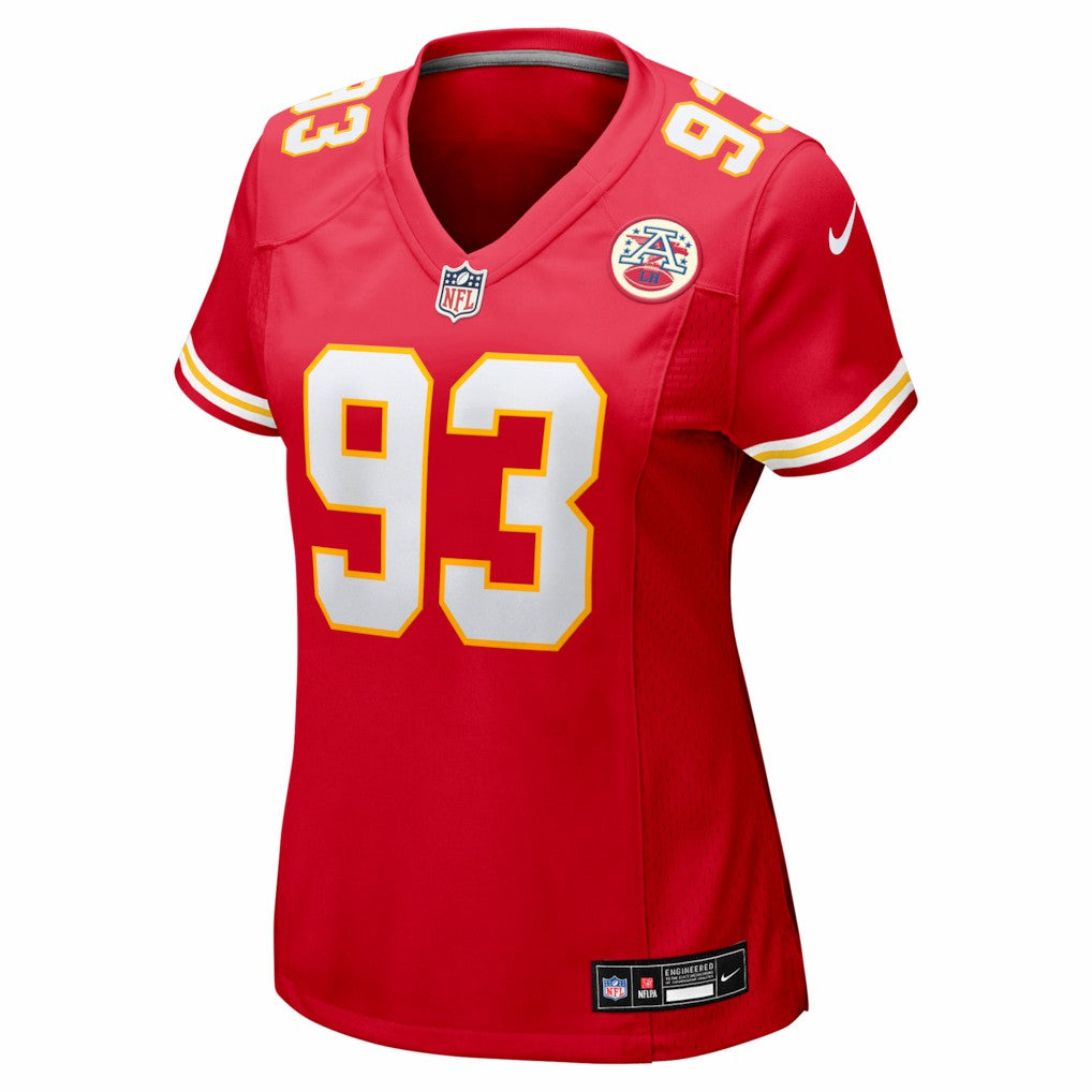 Zacch Pickens Kansas City Chiefs Women's Team Game Jersey - Red