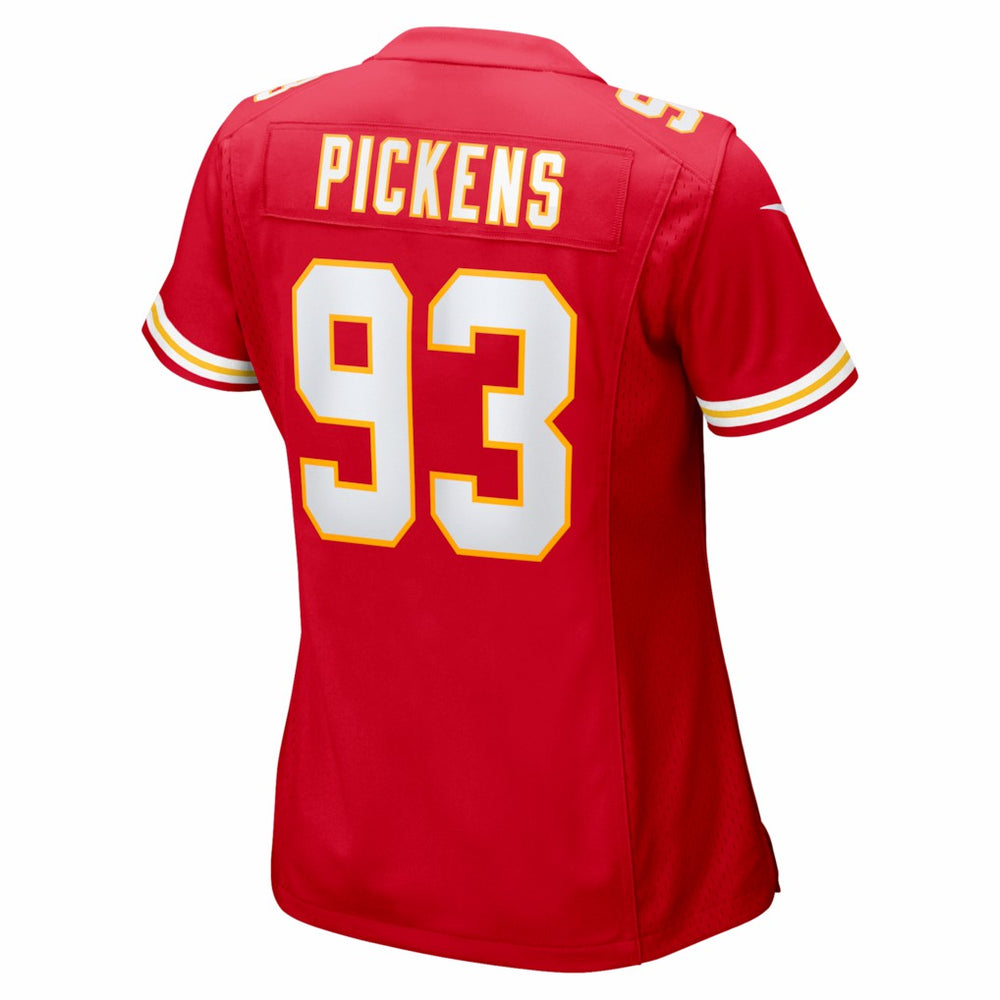 Zacch Pickens Kansas City Chiefs Women's Team Game Jersey - Red