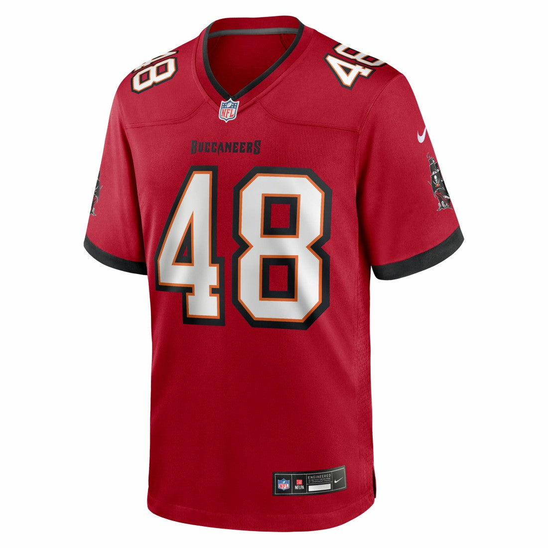 JT Gray Tampa Bay Buccaneers Team Game Jersey - Red