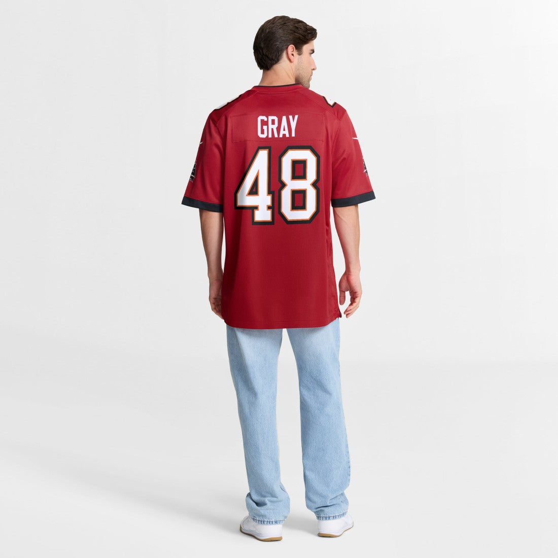 JT Gray Tampa Bay Buccaneers Team Game Jersey - Red