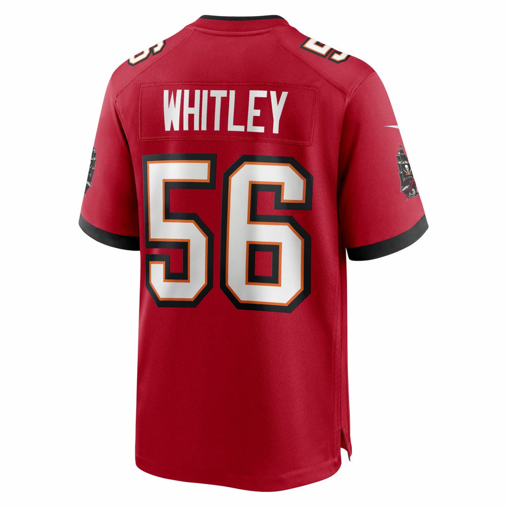 Benton Whitley Tampa Bay Buccaneers Team Game Jersey - Red