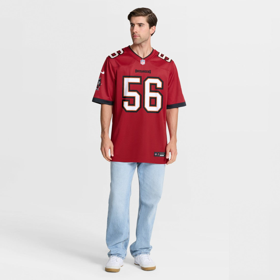 Benton Whitley Tampa Bay Buccaneers Team Game Jersey - Red