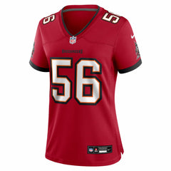 Benton Whitley Tampa Bay Buccaneers Women's Team Game Jersey - Red