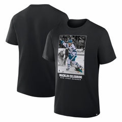 Macklin Celebrini San Jose Sharks NHL Moments Legacy T-Shirt Black