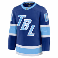Tampa Bay Lightning Fanatics 2026 NHL Stadium Series Premium Custom Jersey Blue