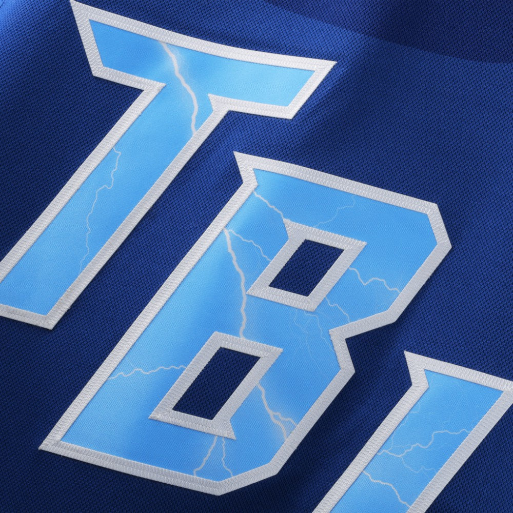 Tampa Bay Lightning Fanatics 2026 NHL Stadium Series Premium Custom Jersey Blue