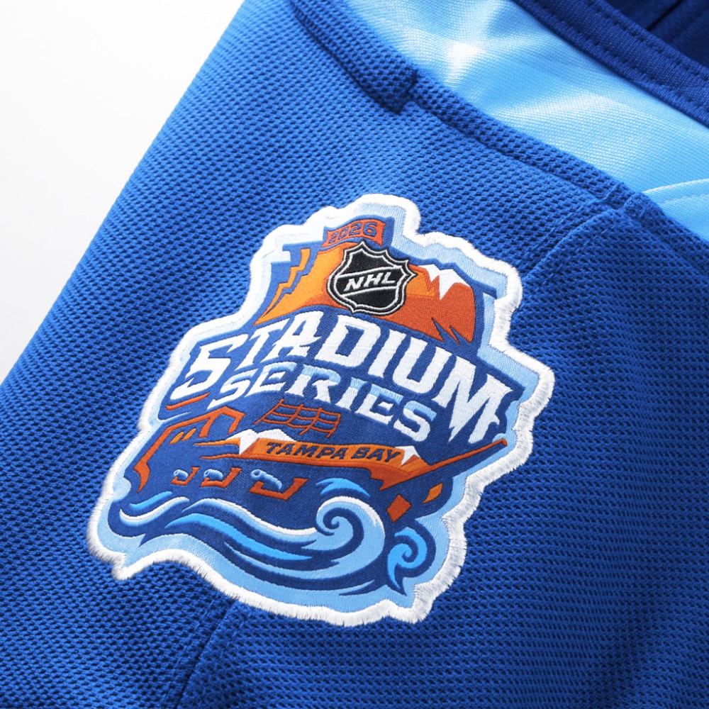 Tampa Bay Lightning Fanatics 2026 NHL Stadium Series Premium Custom Jersey Blue