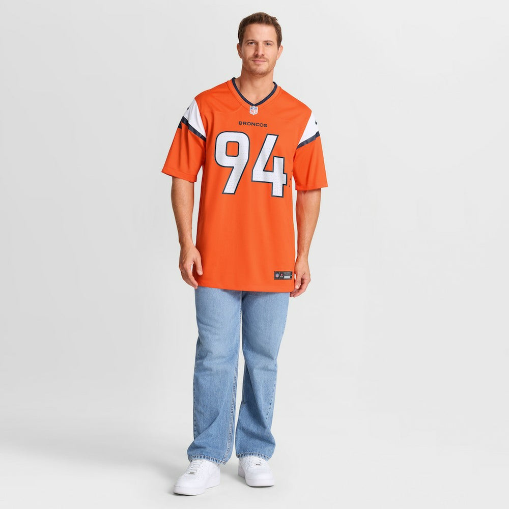DeMarcus Ware Denver Broncos Team Retired Game Jersey - Orange
