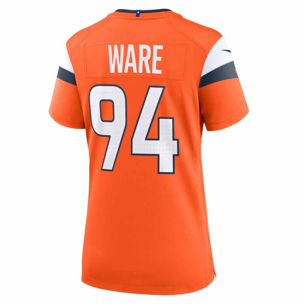 DeMarcus Ware Denver Broncos Women's Team Retired Game Jersey - Orange