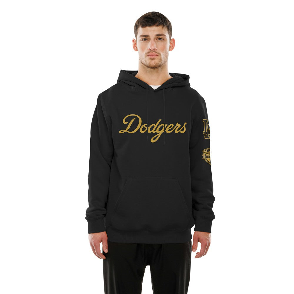 Los Angeles Dodgers 2026 Gold Collection Logo Hoodie Black | New Era