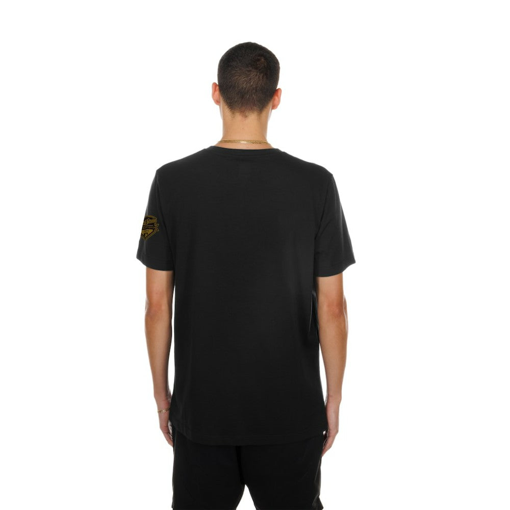 Los Angeles Dodgers 2026 Gold Collection Logo & Patch T-Shirt Black | New Era