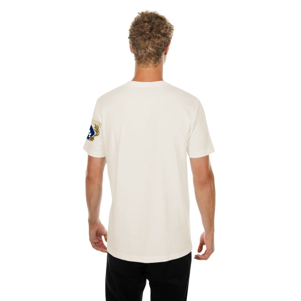 Los Angeles Dodgers 2026 Gold Collection Logo & Patch T-Shirt Cream | New Era