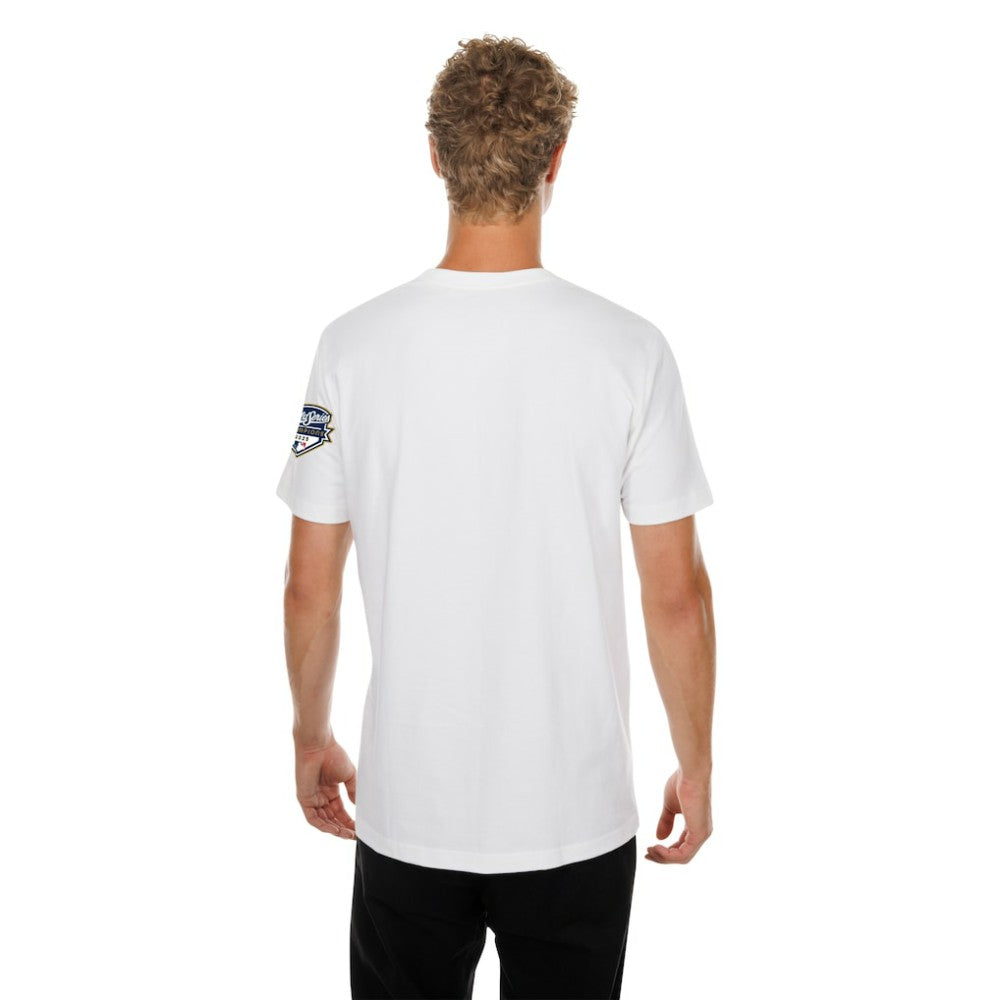 Los Angeles Dodgers 2026 Gold Collection Logo & Patch T-Shirt White | New Era