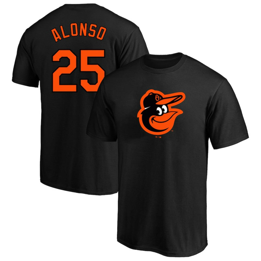 Pete Alonso Baltimore Orioles Profile Big & Tall Name & Number T-Shirt Black