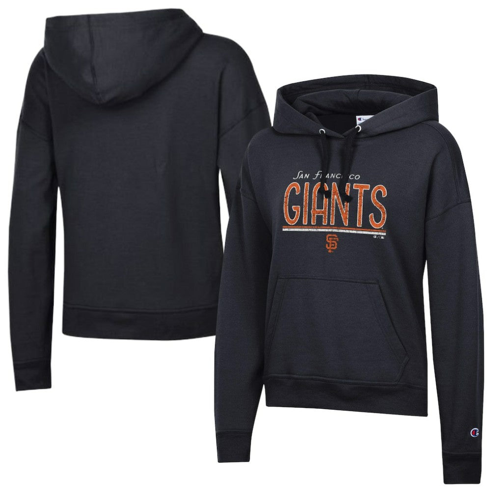 San Francisco Giants Champion Women's Vintage Powerblend Hoodie Black