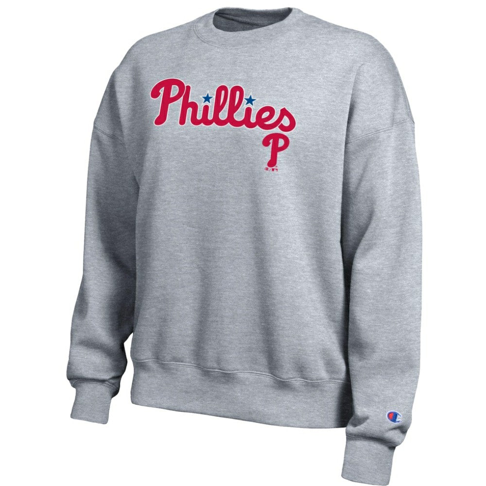 Philadelphia Phillies Champion Women's All-Star Sweatshirt Heather Gray