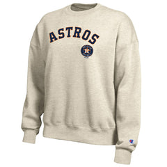 Houston Astros Champion Women's All-Star Sweatshirt Oatmeal