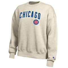 Chicago Cubs Champion Women's All-Star Sweatshirt Oatmeal
