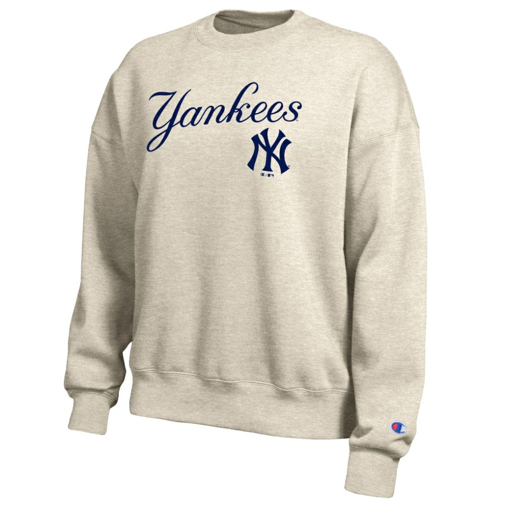 New York Yankees Champion Women's All-Star Sweatshirt Oatmeal