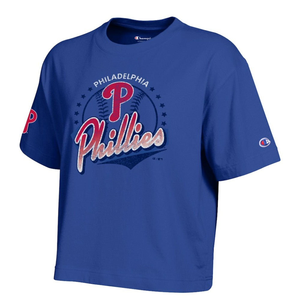 Philadelphia Phillies Champion Women's All-Star T-Shirt Royal