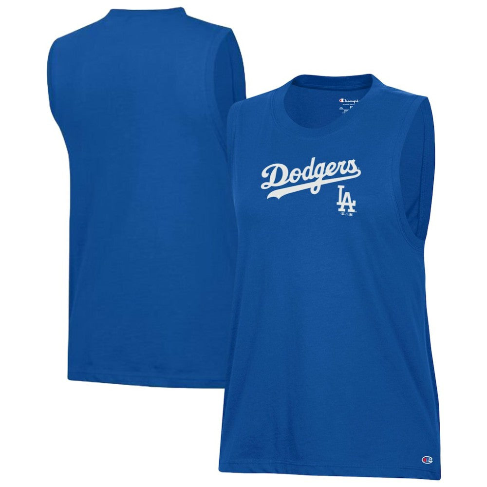 Los Angeles Dodgers Champion Women's Muscle Tank Top Royal