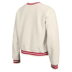Boston Red Sox Champion Women's Reverse Weave Sweatshirt Cream