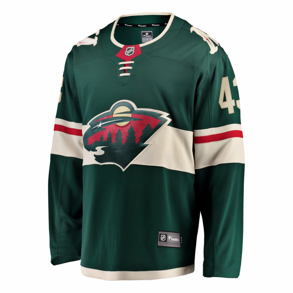 Quinn Hughes Minnesota Wild Fanatics Home Breakaway Jersey Green