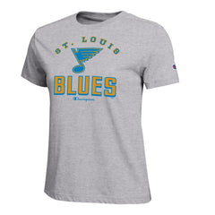 St. Louis Blues Champion Women's Core T-Shirt Gray